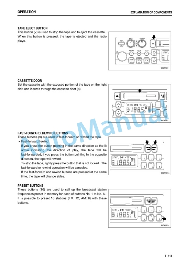 Komatsu WA500-6 Wheel Loader Operation and Maintenance Manual PEN01741-01-3