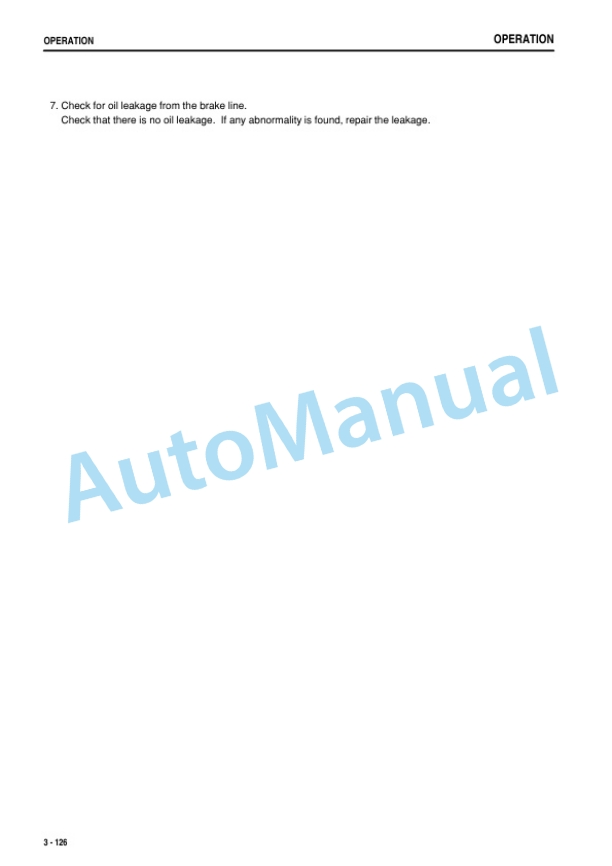 Komatsu WA500-6 Wheel Loader Operation and Maintenance Manual TEN01050-01-3