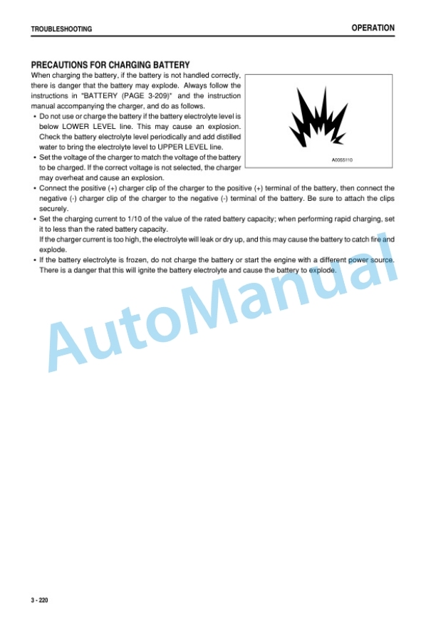 Komatsu WA500-6 Wheel Loader Operation and Maintenance Manual TEN01050-01-4
