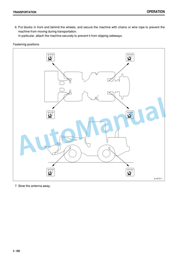 Komatsu WA500-6R Wheel Loader Operation and Maintenance Manual PEN01743-01-4