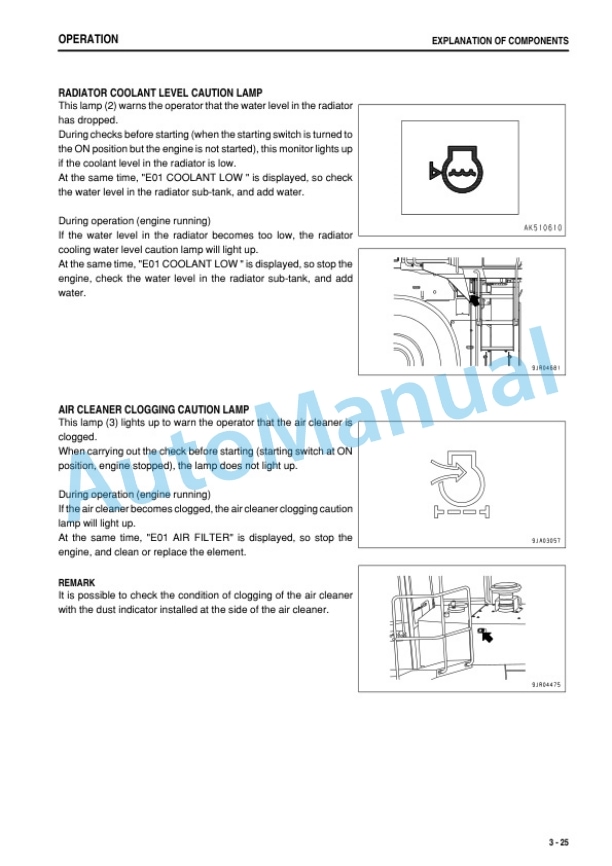 Komatsu WA500-6R Wheel Loader Operation and Maintenance Manual PEN01878-00-2