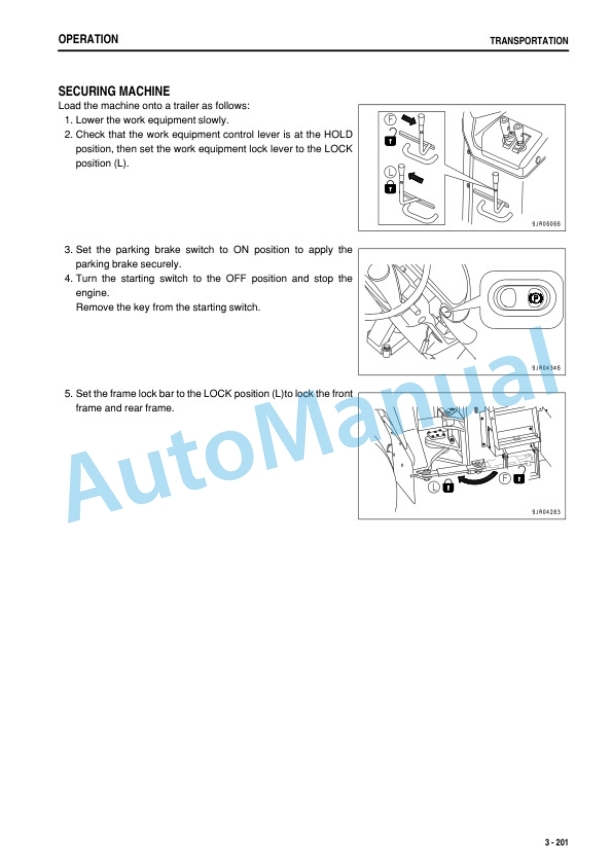 Komatsu WA500-6R Wheel Loader Operation and Maintenance Manual PEN01878-00-4