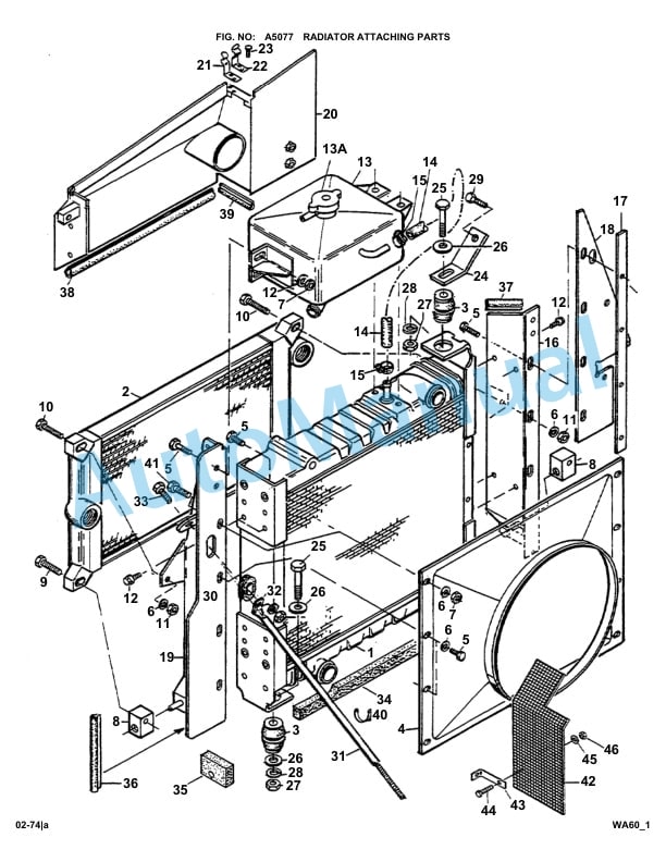 Komatsu WA60-1, WA60-10F Parts Manual-2