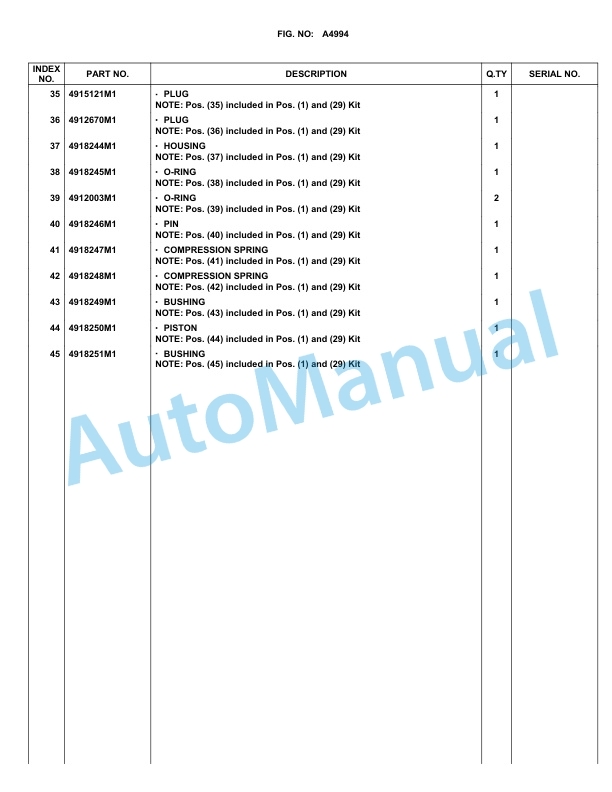 Komatsu WA60-1, WA60-10F Parts Manual-3