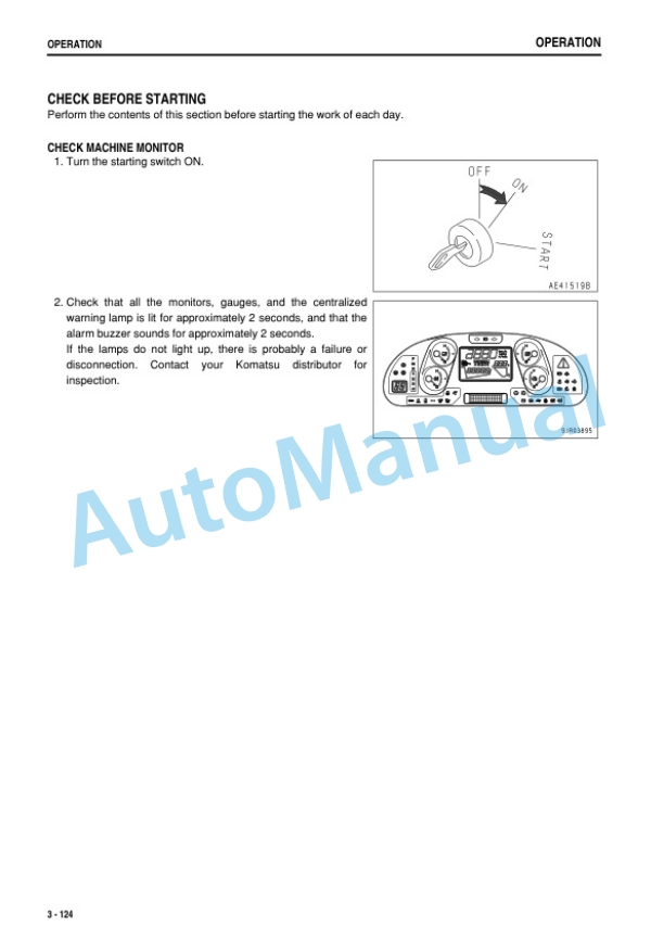 Komatsu WA600-6 Wheel Loader Operation and Maintenance Manual TEN00462-17-3