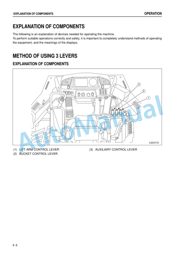 Komatsu WA600-8 Log Grapple Specification Wheel Loader Operation and Maintenance Manual TEN00846-00-3