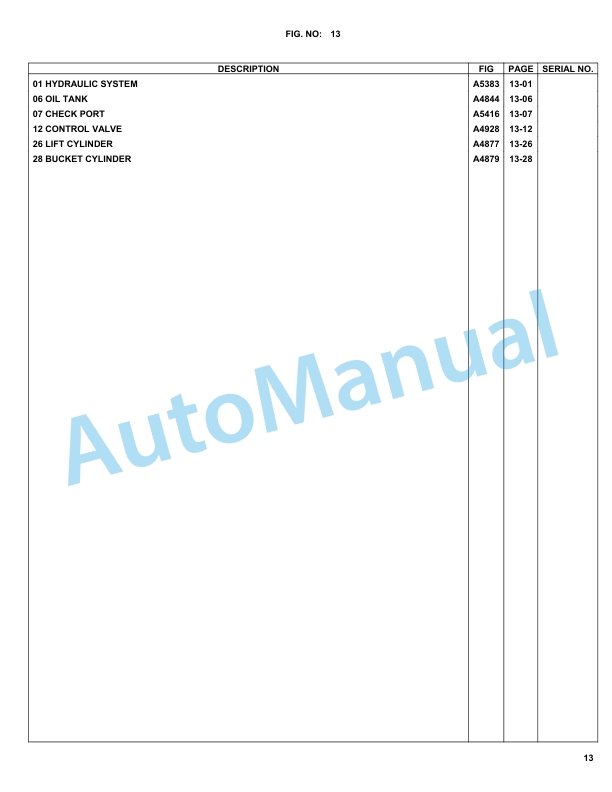 Komatsu WA75-1S, WA75-15FS Parts Manual-5