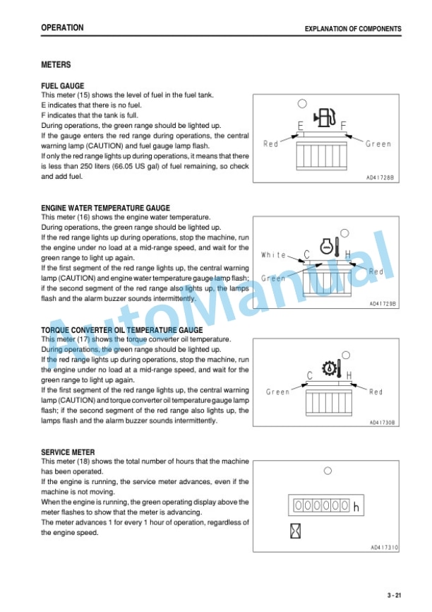 Komatsu WA800-3E0, WA900-3E0 Wheel Loader Operation and Maintenance Manual PEN00686-15-2