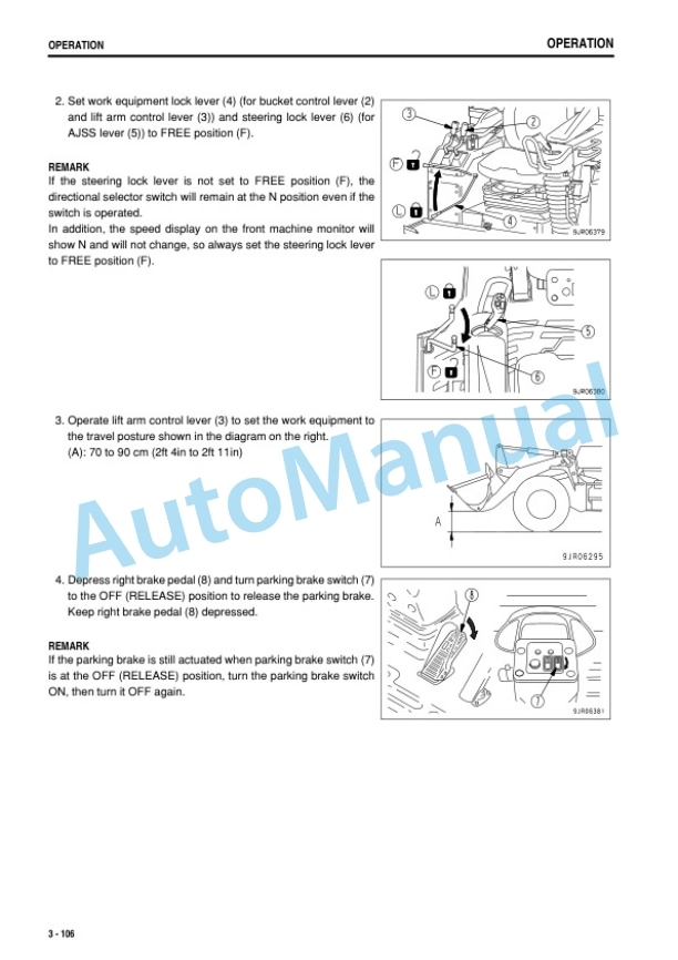 Komatsu WA800-3E0, WA900-3E0 Wheel Loader Operation and Maintenance Manual PEN00686-15-3