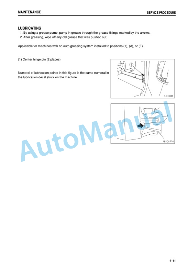 Komatsu WA800-3E0, WA900-3E0 Wheel Loader Operation and Maintenance Manual PEN01127-09-5
