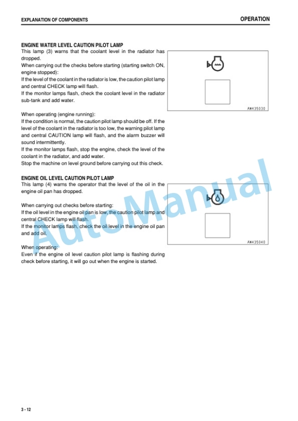 Komatsu WA800-3E0, WA900-3E0 Wheel Loader Operation and Maintenance Manual TEN00650-14-2
