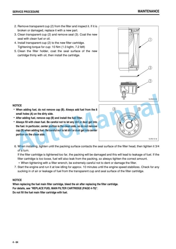 Komatsu WA800-3E0, WA900-3E0 Wheel Loader Operation and Maintenance Manual TEN01117-00-5
