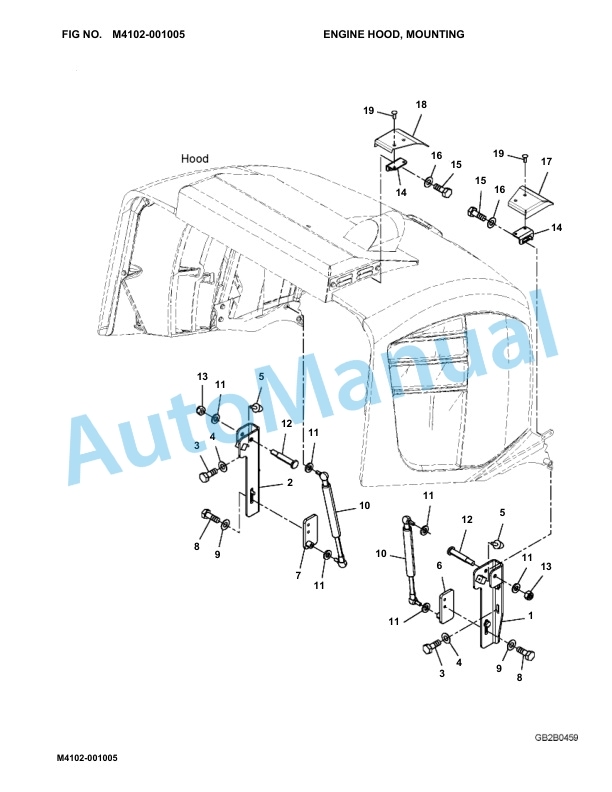 Komatsu WA80M-8E0 Parts Catalog H81051-UP-5