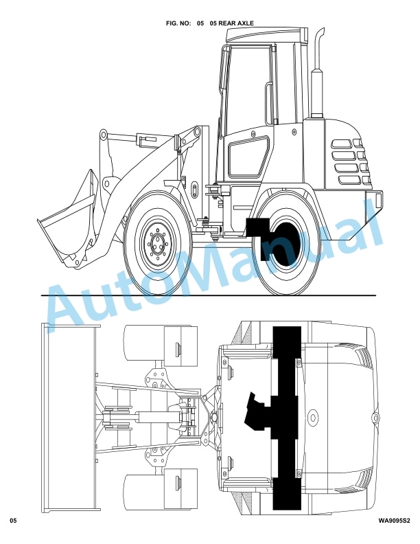 Komatsu WA90-3, WA95-3 30km_h Options Parts Manual WA9095S2-4