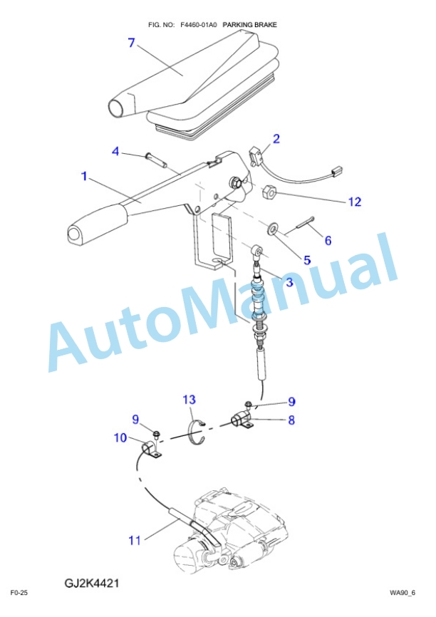 Komatsu WA90-6 Wheel Loader Parts Manual-3
