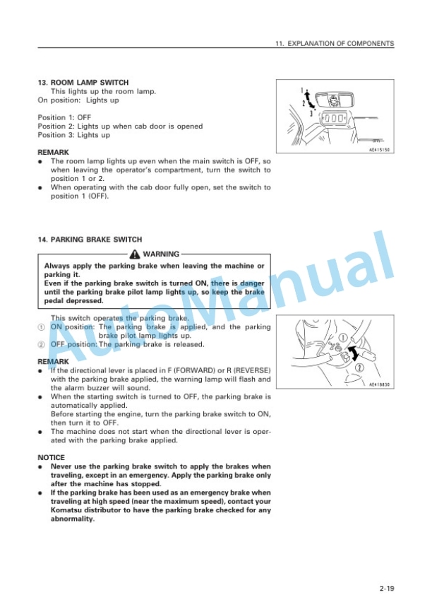 Komatsu WA900-3 Avance Wheel Loader Operation and Maintenance Manual PEN00684-07-2