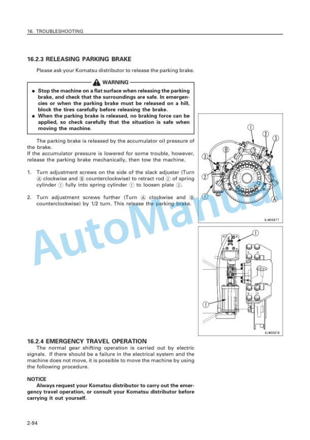 Komatsu WA900-3 Avance Wheel Loader Operation and Maintenance Manual PEN00684-07-3