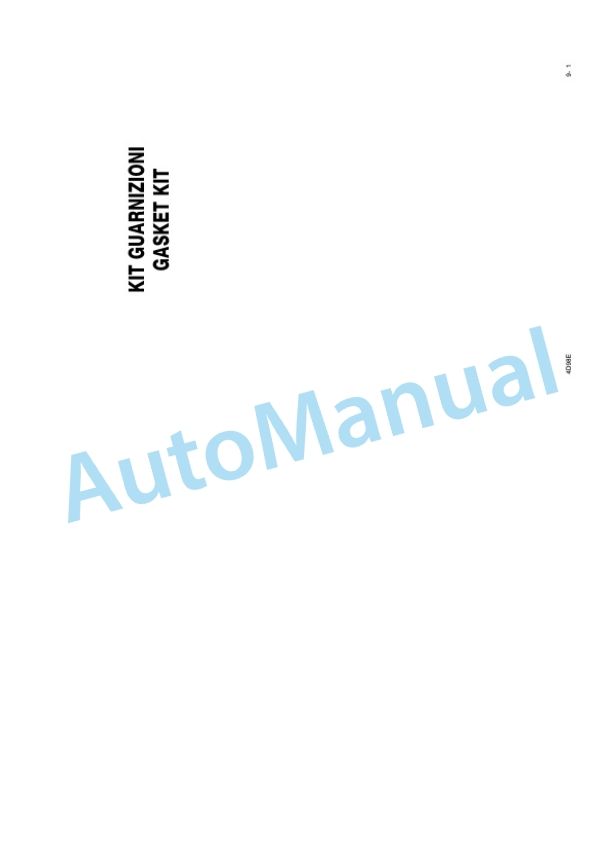 Komatsu WB70A-1 Backhoe Loader Parts Manual WEPBWB7000-2