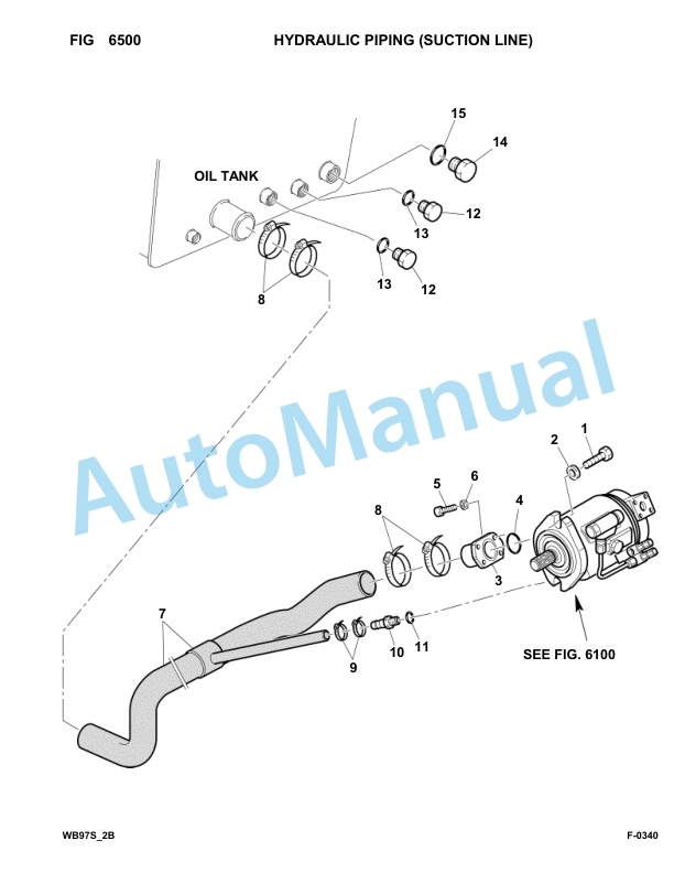 Komatsu WB97S-2 Backhoe Loader Parts Manual 97SF10431-up-4