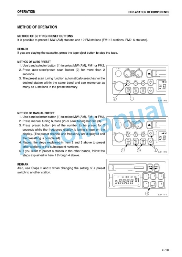 Komatsu WD600-6R Wheel Dozer Operation and Maintenance Manual PEN00807-10-3