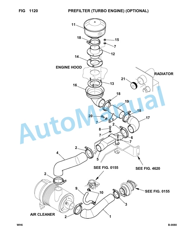 Komatsu WH609-1, WH613-1 Parts Manual 395F60001-UP-2
