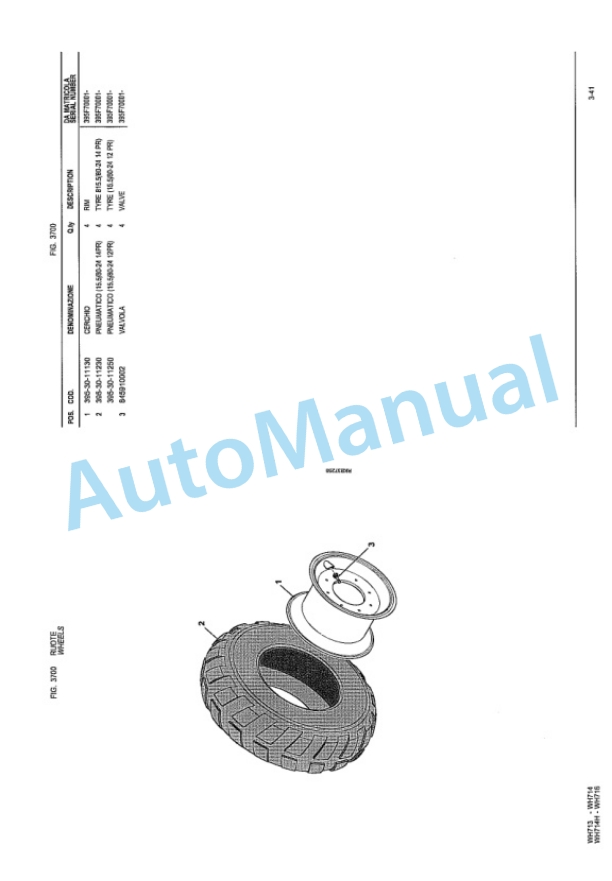 Komatsu WH713-1, WH714-1, WH714H-1, WH716-1 Telescopic Handler Parts Manual WEPB007001-3