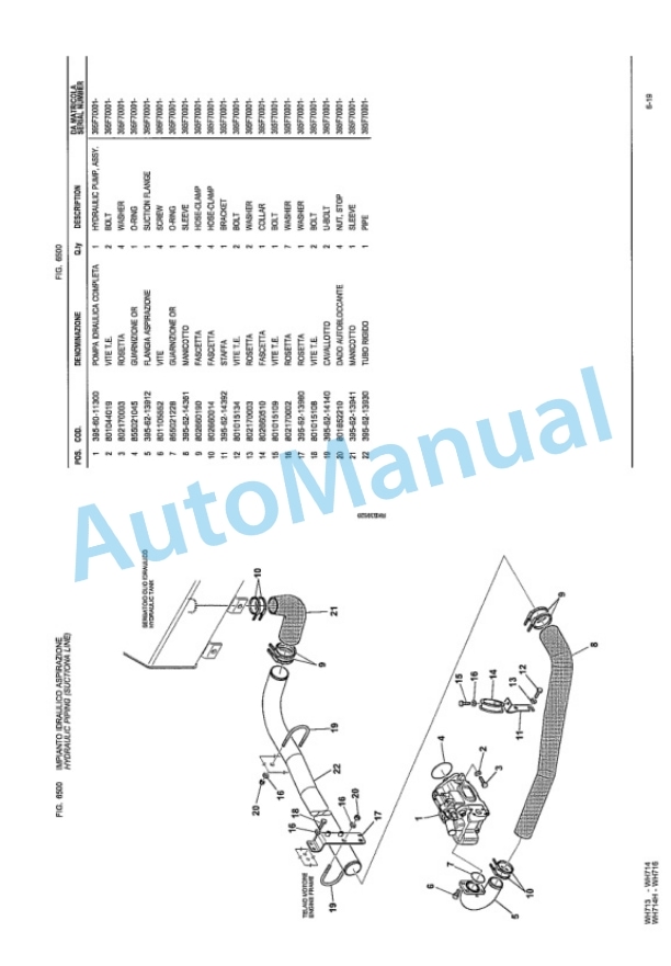 Komatsu WH713-1, WH714-1, WH714H-1, WH716-1 Telescopic Handler Parts Manual WEPB007001-4