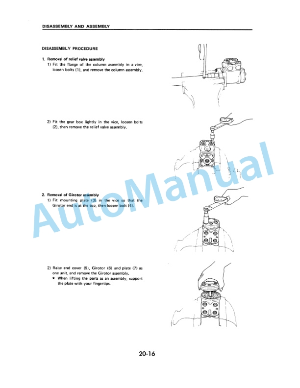 Komatsu XXAM Forklift Truck Shop Manual SM018-4