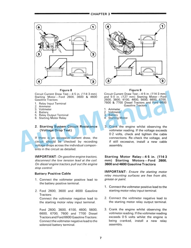 New Holland 10, 30 Series Tractor Service Manual 40001020-2A-2