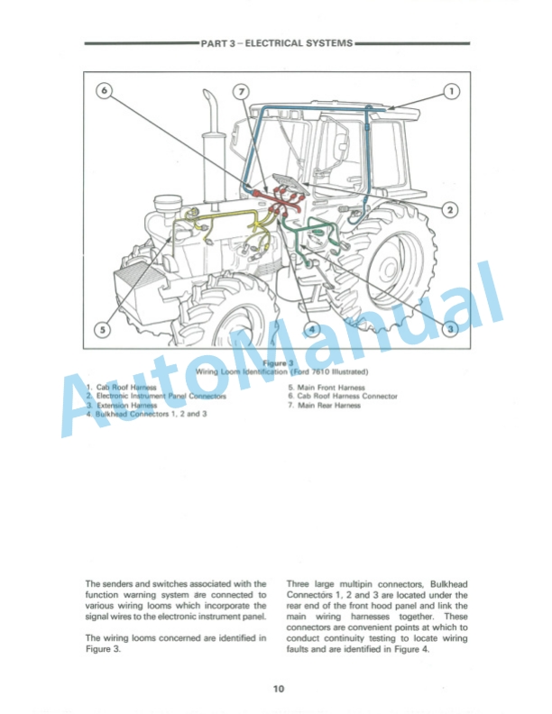 New Holland 10, 30 Series Tractor Service Manual 40001020-2B-2