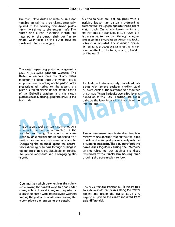 New Holland 10, 30 Series Tractor Service Manual 40001020-5-3