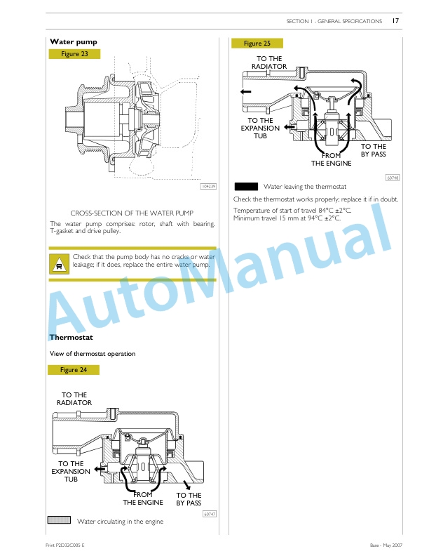 New Holland 12.9L Turbo Compound Engine Repair Manual 87737594-2