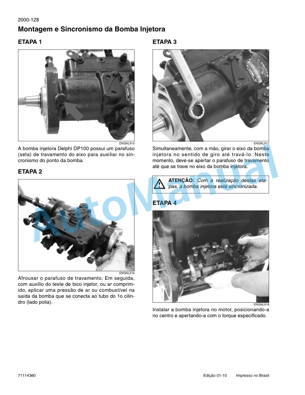 New Holland 12C Turbo Loader Repair Manual 71114360-3