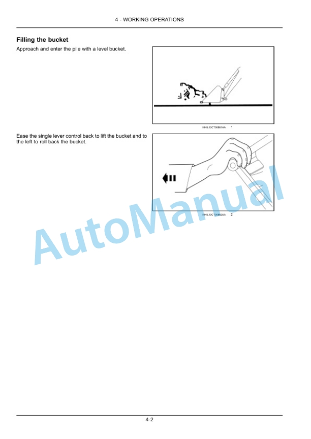 New Holland 140TL Loader Operation and Maintenance Manual 48070328-4