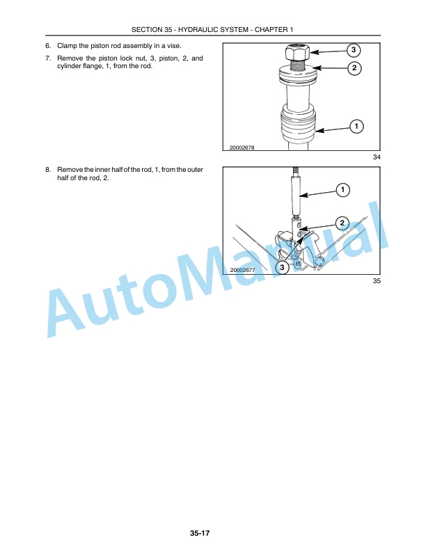New Holland 1431, 1432 Repair Manual 86592631-3