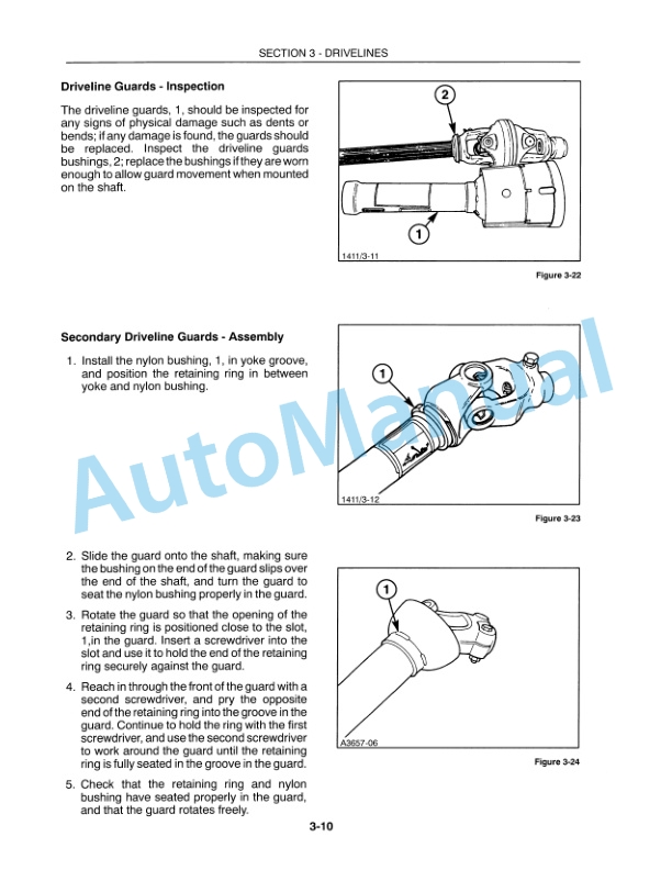 New Holland 1431 Tractor Repair Manual 40143110-2