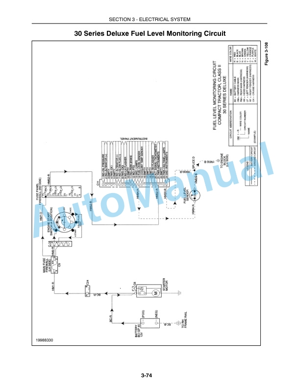 New Holland 1530, 1630, 1725, 1925, TC25, TC25D, TC29, TC29D, TC33, TC33D Repair Manual 86599232-3