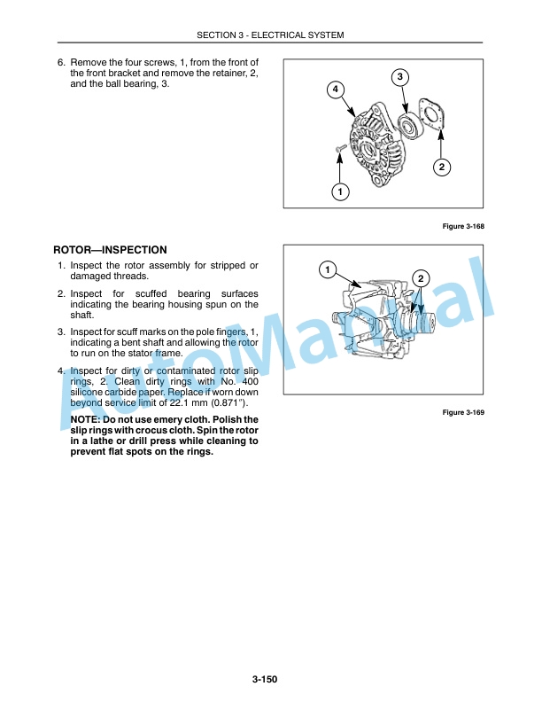 New Holland 1530, 1630, 1725, 1925, TC25, TC25D, TC29, TC29D, TC33, TC33D Repair Manual 86599232-5