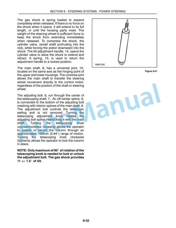 New Holland 1530, 1630, 1725, 1925, TC25, TC25D, TC29, TC29D, TC33, TC33D Repair Manual 86599234-5