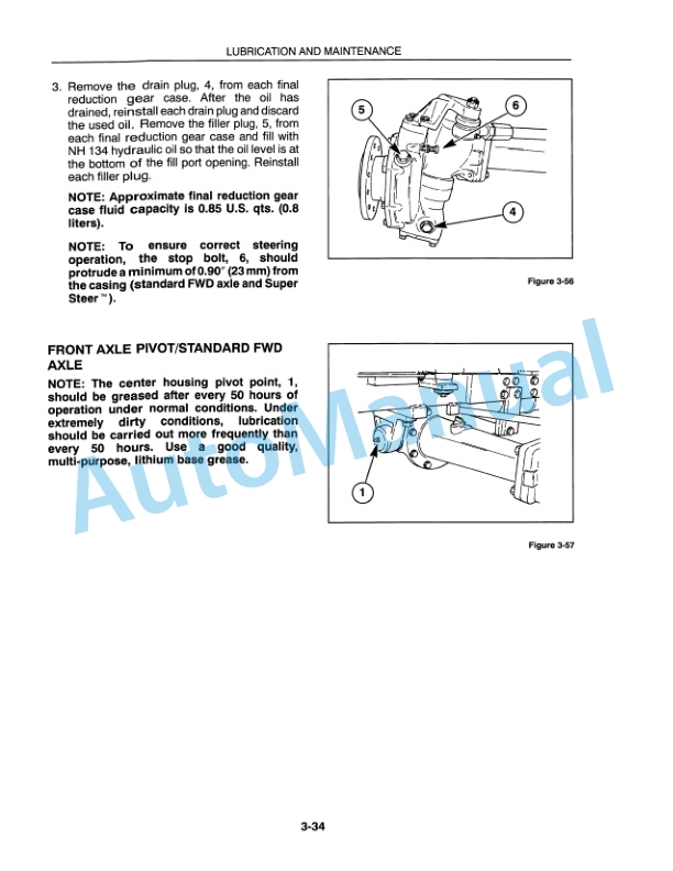New Holland 1530, 1630 Tractor Operation and Maintenance Manual 42153021-5