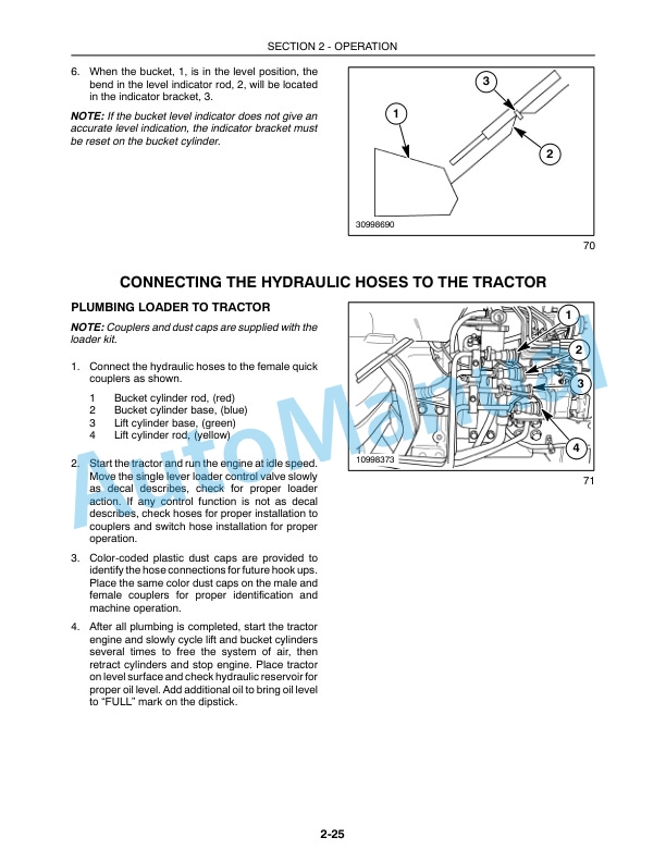 New Holland 16LA, 17LA Loader Operation and Maintenance Manual 87571253-4