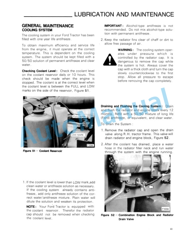 New Holland 1720 Tractor Operation and Maintenance Manual 42172010-4