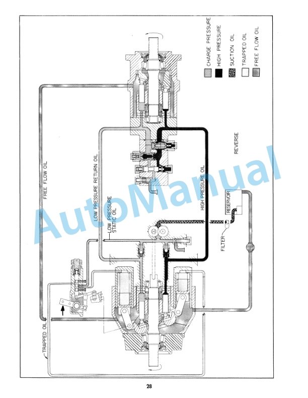 New Holland 1880 Crop Cruiser Hydrostatic Pump Service Manual 40631000-5