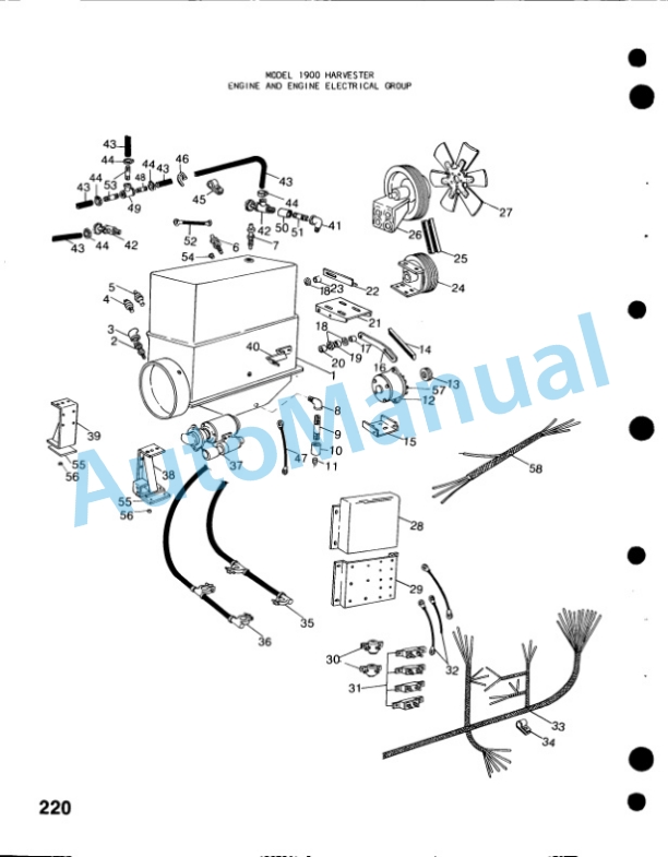 New Holland 1900 Forage Harvester, 2100 Forage Harvester, 919S Sicklebar Service Parts Catalogue 4-88-4