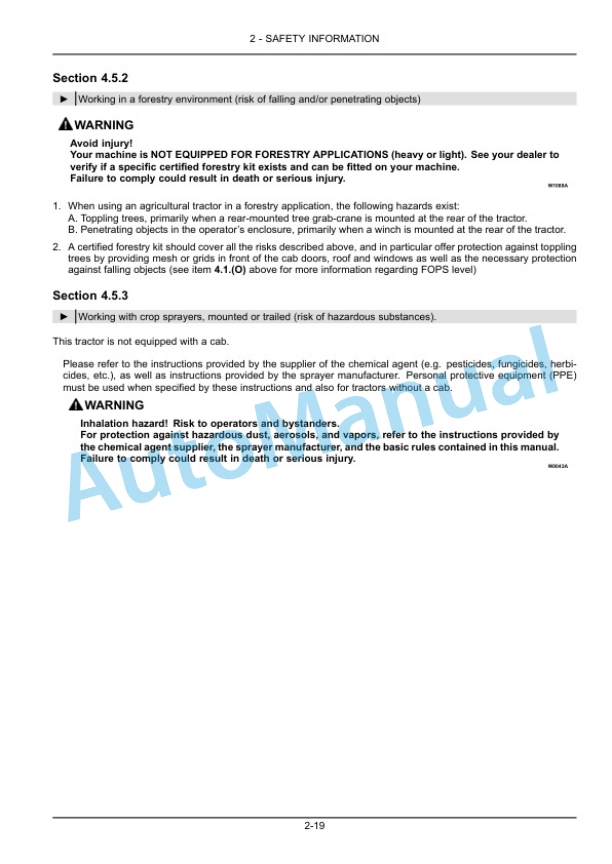 New Holland 20, 25 Boomer Compact Tractor Operation and Maintenance Manual 47578934-2