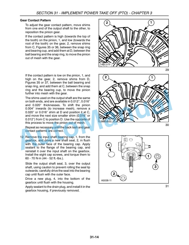 New Holland 2331, 2332 Repair Manual 86643834-2