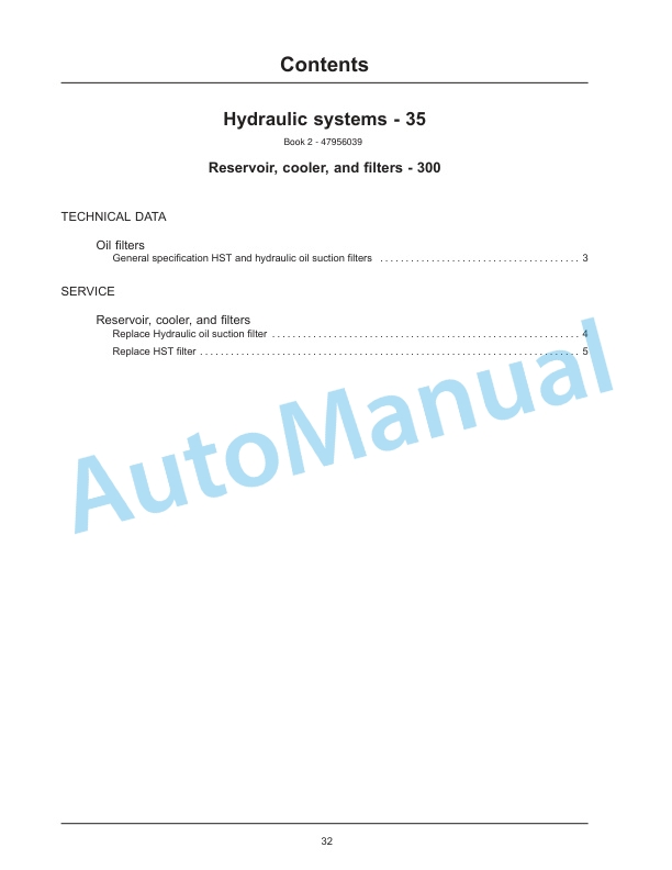 New Holland 24 Boomer Tier 4B Final Compact Tractor Service Manual 47969440-4
