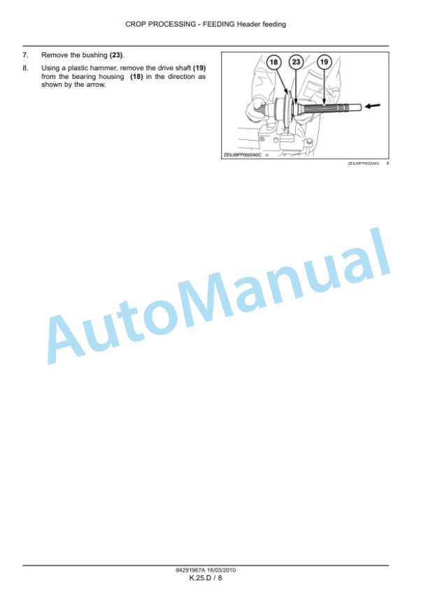 New Holland 270FP, 280FP, 290FP Tractor Service Manual 84291967A-5