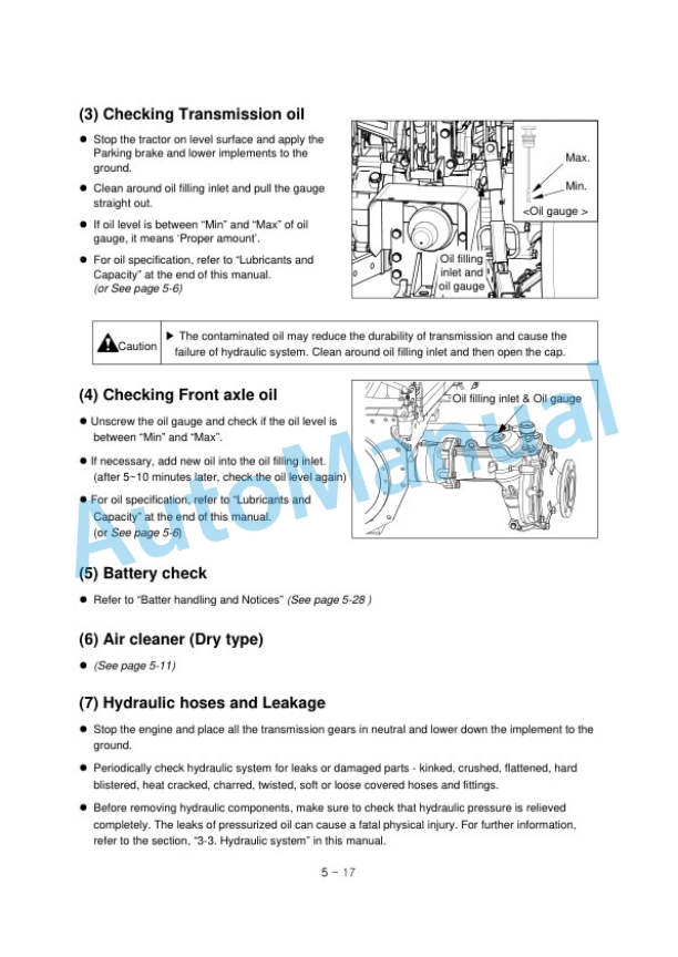 New Holland 30, 35 Boomer Compact Tractor Operation and Maintenance Manual 52112803-5