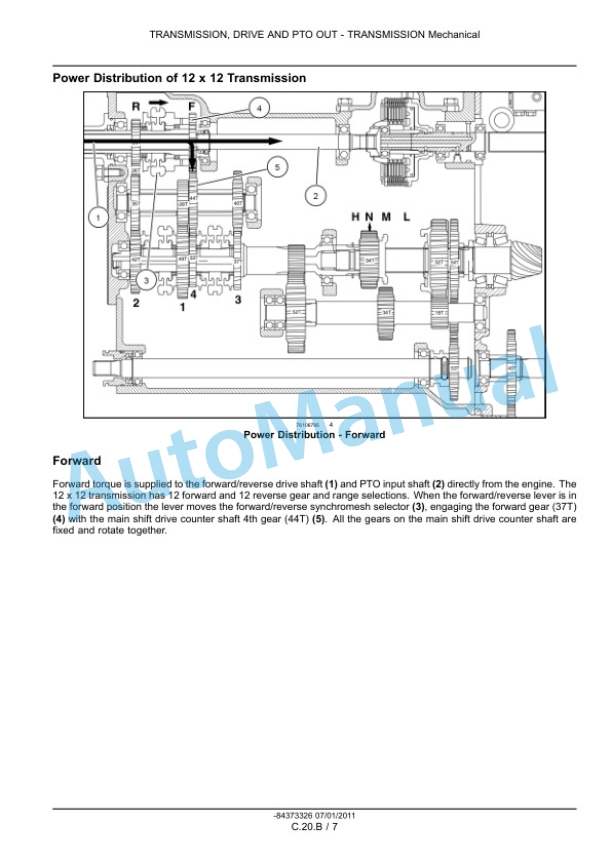 New Holland 30, 35 Boomer Compact Tractor Service Manual 84373326-3